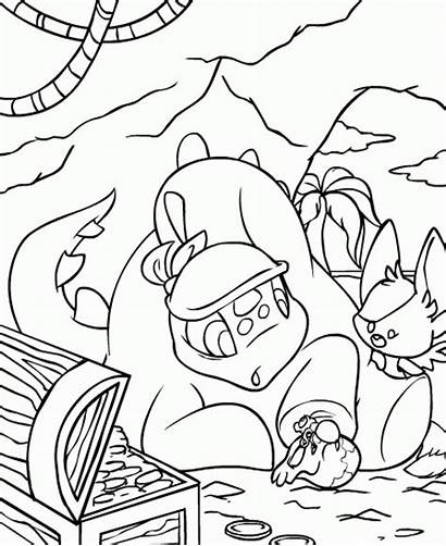 Coloring Pages Neopets Printable Colouring Bestcoloringpagesforkids Books