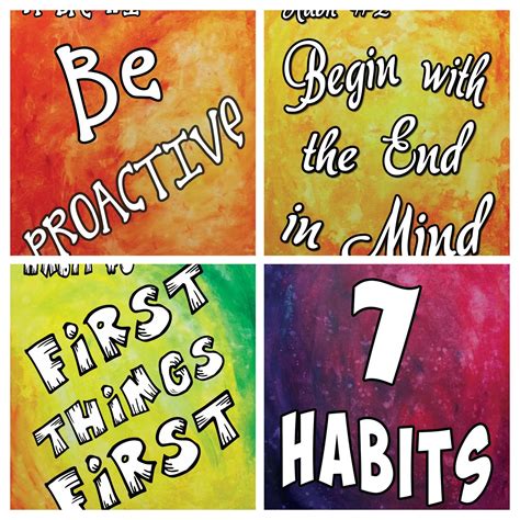 7 Habits Poster