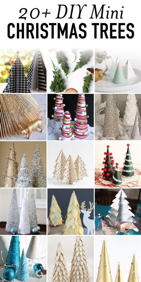 20 Diy Mini Christmas Tree Ideas Mini Christmas Tree Diy Christmas
