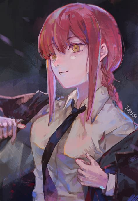 Want to discover art related to chainsaw_man? Makima (Chainsaw Man) Image #3011062 - Zerochan Anime ...
