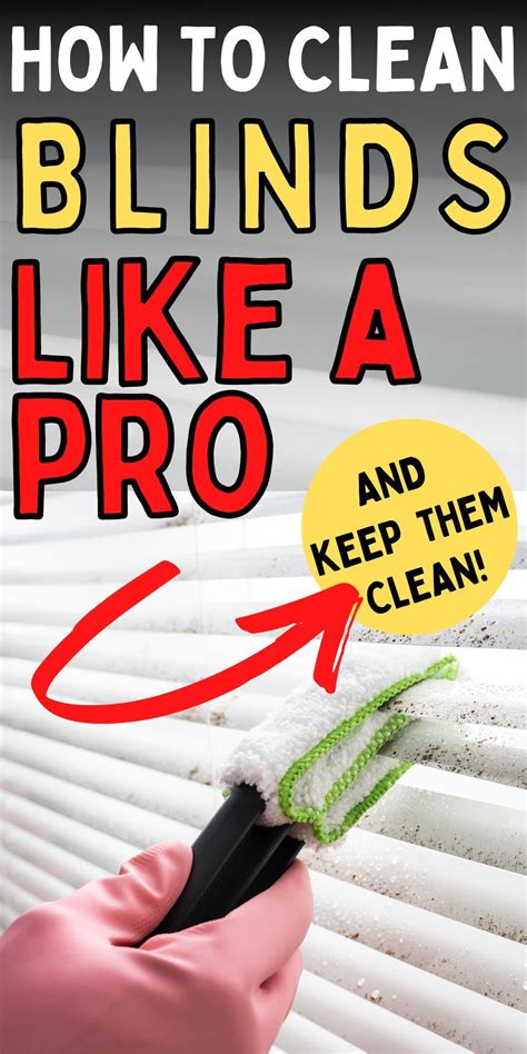 The Best Way To Clean Blinds Cleaning Blinds Cleaning Blinds