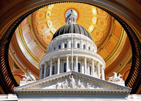 California State Capitol Building Composite In Sacramento California Encircle Photos