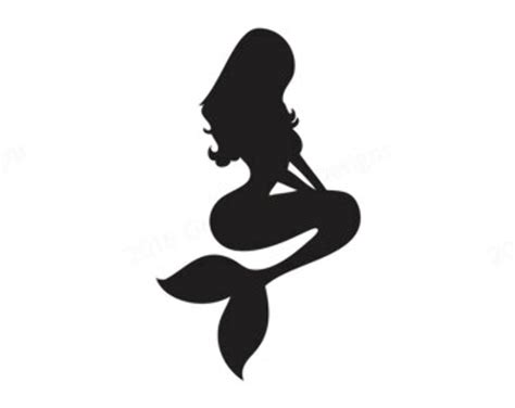 Download High Quality Mermaid Clip Art Outline Transparent Png Images