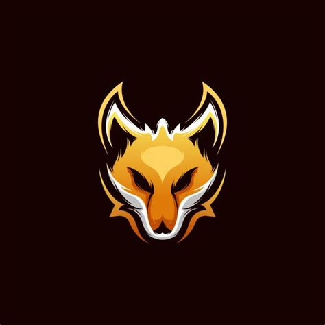 Premium Vector Cute Fox Gaming Logo Esport Fox Logo Design Fox