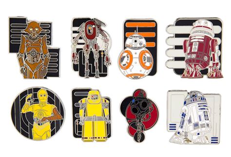 Star Wars Droid Mystery Pin Set Disney Pins Blog