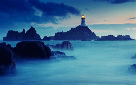 Lighthouses Seascapes Image Abyss