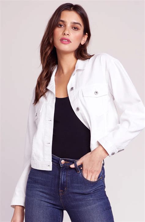 All Clothing From Steve Madden Tops Bottoms Dresses And Jackets Denim Jacket Women White
