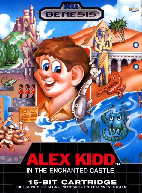 Alex Kidd In The Enchanted Castle Sega Genesis