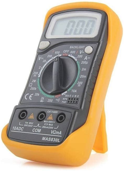 Republic Mas830l Electric Testing Meter Voltmeter Ammeter Ac Dc Ohm
