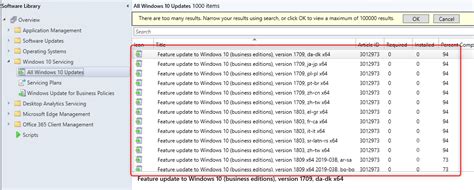 Deploy Win10 Feature Update Using An SCCM Upgrade Task Sequence