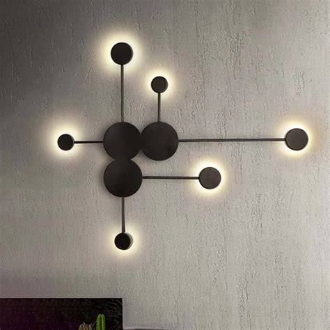 Nordic Minimalist Wall Lamp Modern Geometric Led Wall Sconces For