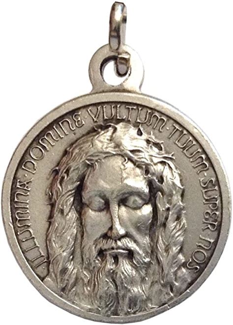 The Holy Face Of Christ Silver Medal Real Italian Masterpiece Amazonca