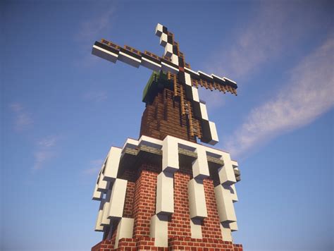 Traditional Dutch Windmill Minecraft Map