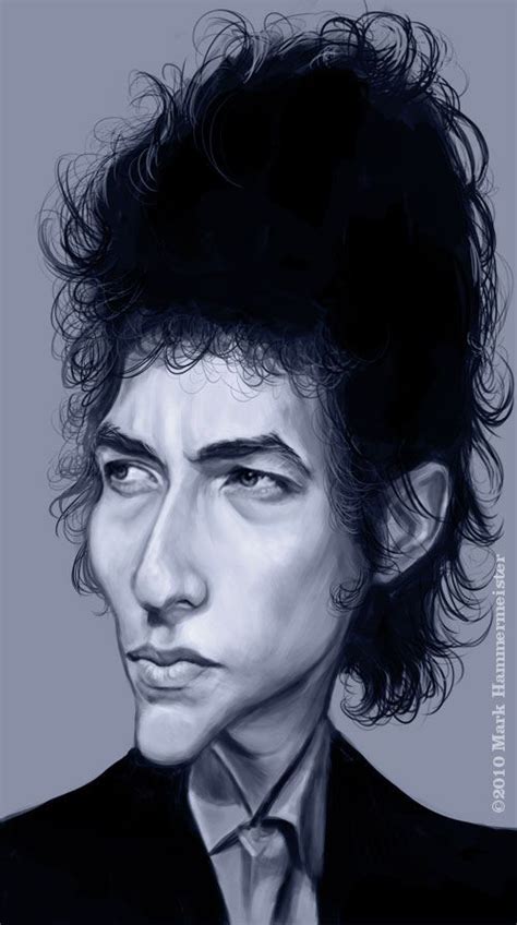 Bob Dylan Bob Dylan Celebrity Drawings Caricature Sketch