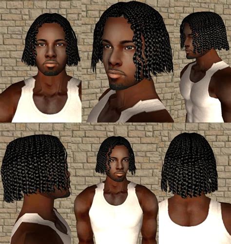 Mod The Sims Jayurbans Dreadlock Textures For Da Brothas