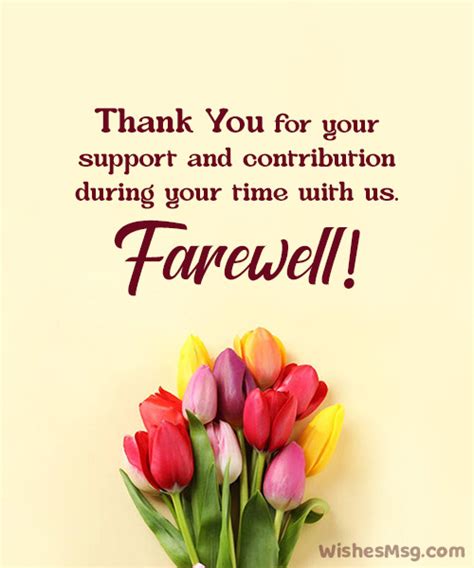 Farewell Messages Wishes And Quotes Wishesmsg