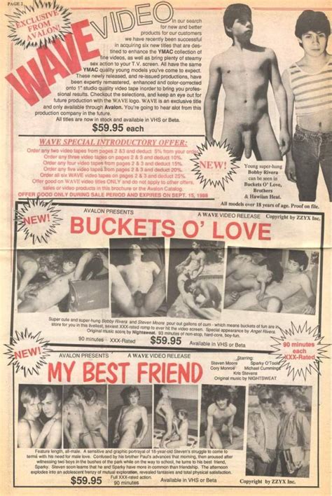 More Vintage Gay Porn Ads Daily Squirt