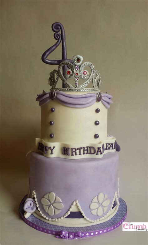 Sofia The First Themed Cake - CakeCentral.com