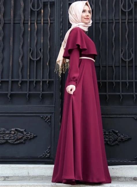 Robe Abaya Islamique Pour Femmesvêtement Turc Pour Damesmusulmanecaftan Malaisiendubaï