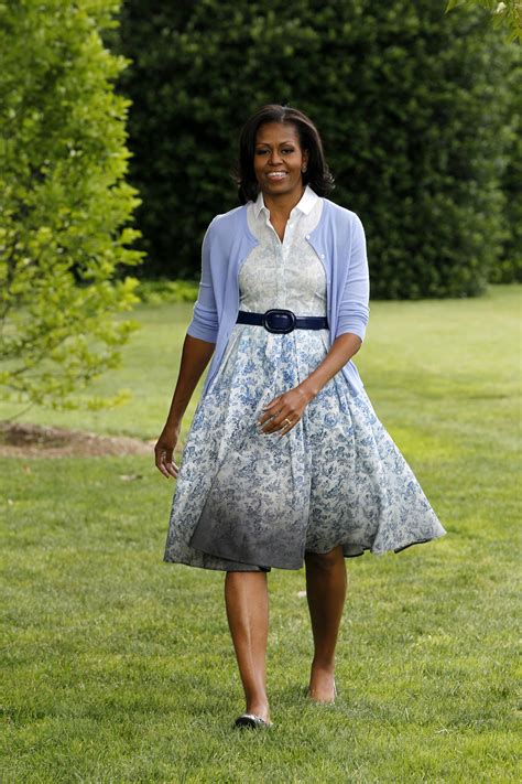 Michelle Obamas First Lady Style Michelle Obamas Latest Look Is