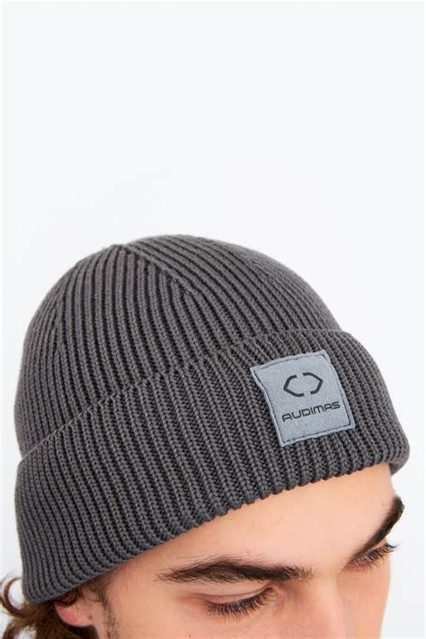 Knitted Merino Wool Hat Audimas
