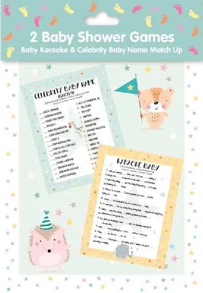 Baby Karaoke And Celeb Name Game Unique Party Supplies Nz