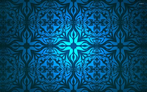 Free Download Vintage Blue Pattern Wallpaper Abstract Wallpapers 17550