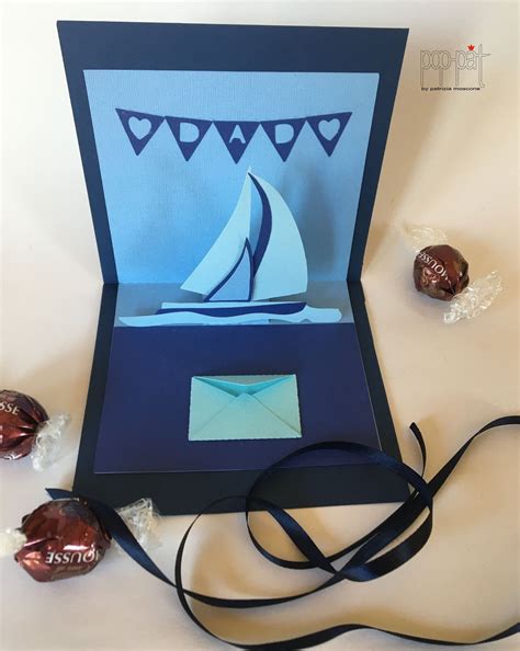 Download Sail boat pop up - father's day, file svg nel 2020