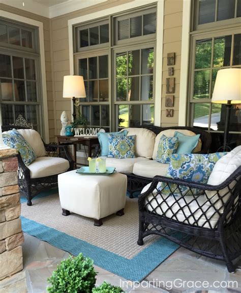 Shop for patio furniture covers in sheds & outdoor storage. Imparting Grace: Front porch update and tips for choosing ...