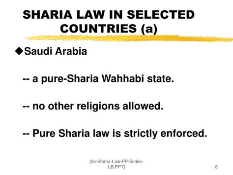 Ppt Overview Of Sharia Law Powerpoint Presentation Id 4806367