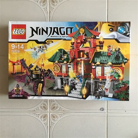 Last Set Lego Ninjago 70728 Battle For Ninjago City New Misb