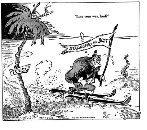 Interesting World War Ii Era Cartoons By Dr Seuss Political