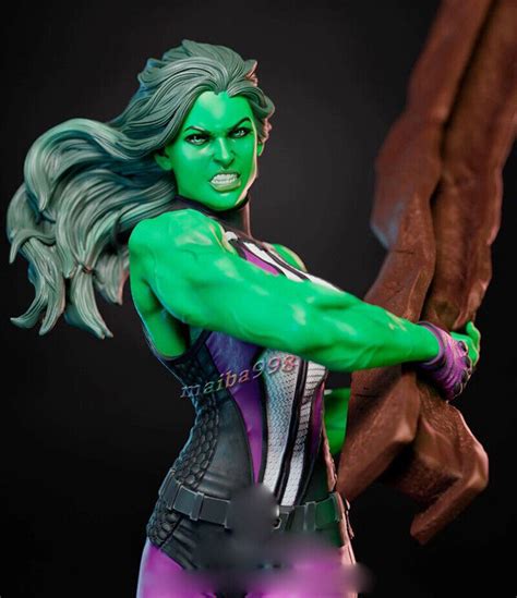 1 8 25cm She Hulk 3d Print Garage Kit Figure Model Kit Unpainted Unassembled Gk Ebay