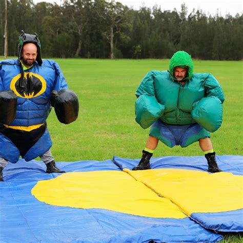 Inflatable Sumo Suits For Rent B Happy N Jump