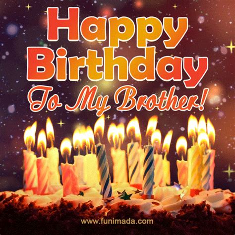 Top 137 Animated Birthday Wishes For Brother
