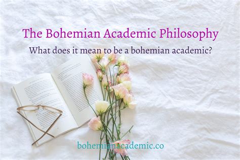 The Bohemian Academic Philosophy: What Does It Mean To Be A Bohemian Academic | The Bohemian ...