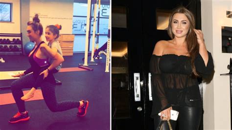 Lauren Goodger Spends Easter In The Gym Following ‘fat Failure Claims