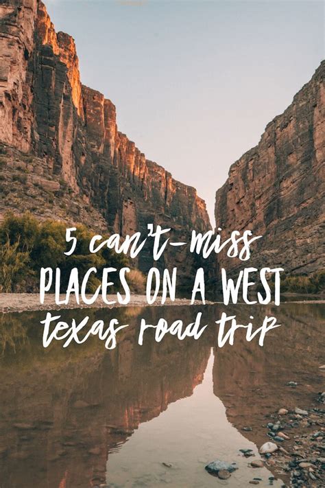 5 Cant Miss Spots On A West Texas Road Trip Texas Roadtrip West