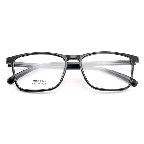 Baonong New Arrival Simple Design Extra Thin Tr90 Optical Eyeglasses Full Rim Frames For Men S