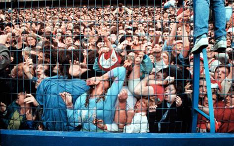 Photo From The Liverpool Fc Hillsborough Disaster 96 Dead From