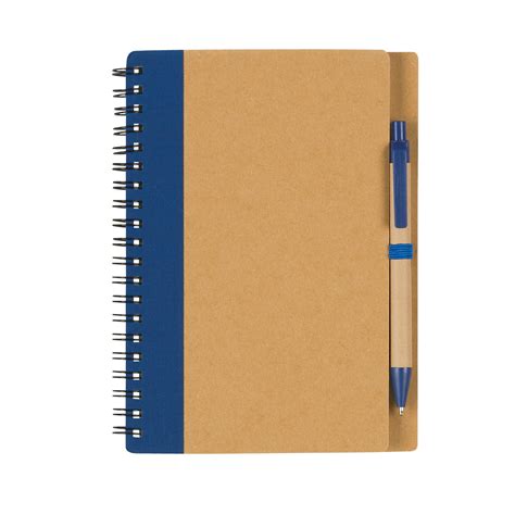 Ht6100 Eco Inspired Spiral Notebook And Pen Comda