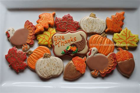 From peanut butter cups to pumpkin cheesecake. Happy Thanksgiving! www.ilovedandydelights.com | Sugar cookie, Food, Desserts