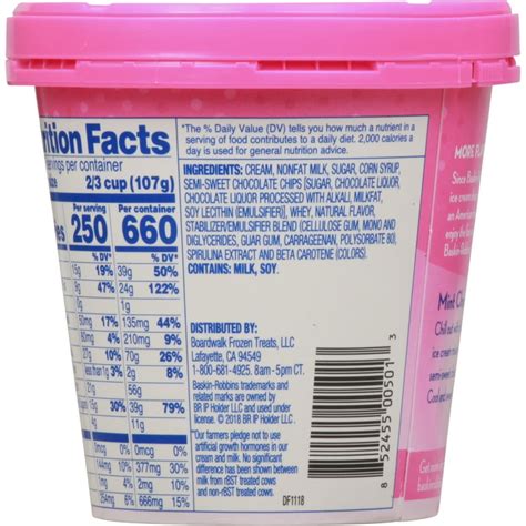 Baskin Robbins Sugar Free Ice Cream Nutrition Facts Home Alqu