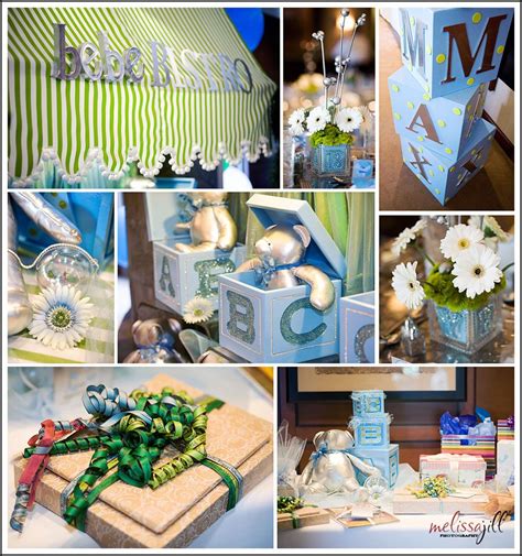 Gold stars really pop against the dark blue ombre icing on the baby. baby boy shower | shower ideas | Pinterest