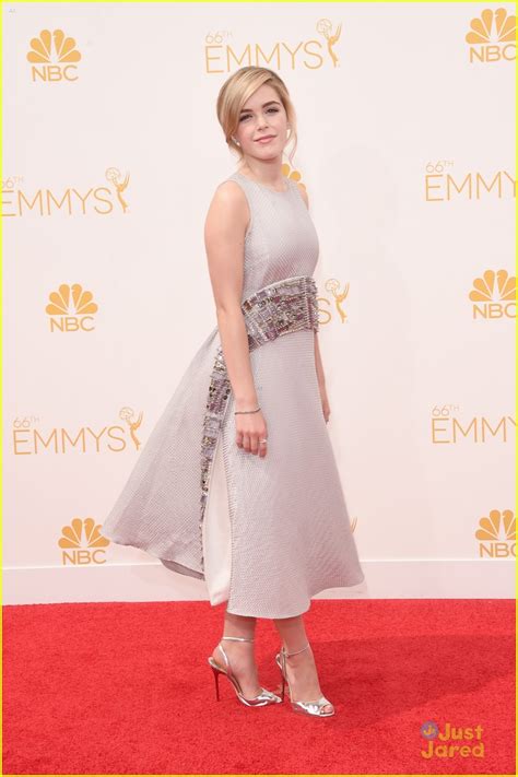 Kiernan Shipka Is Oh So Elegant For Emmy Awards Photo Photo Gallery Just