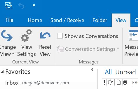 Turn Off Conversation View In Office S Exchange Online Denuvem