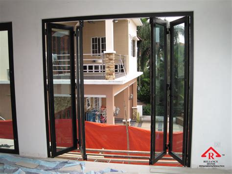 The door wings are folded at the same time in the opening movement and the name fidecco is known across malaysia for providing sophisticated and excellent solution in. Folding Door | Folding Door Malaysia- Reliance ...