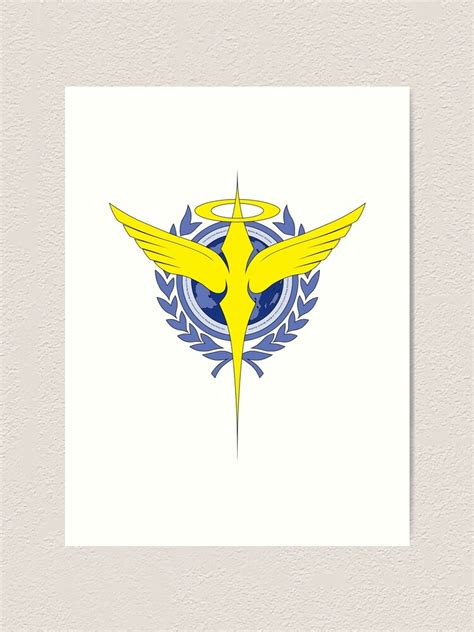 Gundam 00 Celestial Being Logo Art Print For Sale By Gtsbubble