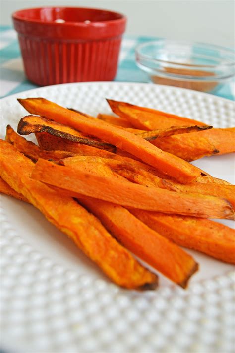 For the baked sweet potato fries. Sweet Potato Fries Made in the Air Fryer are a Healthy ...