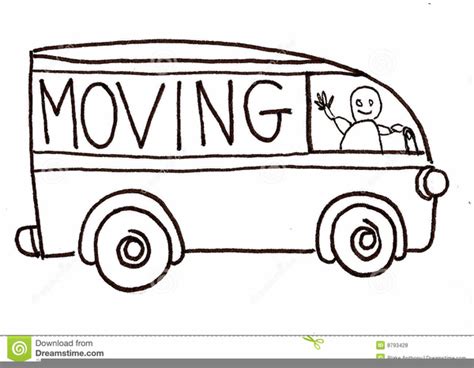 Moving Boxes Clipart Black And White